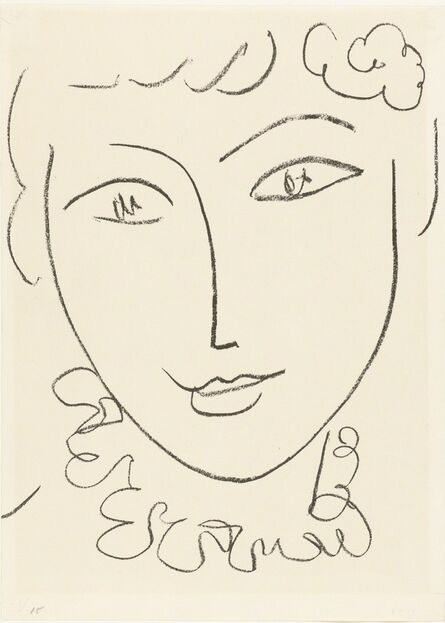 Henri Matisse, ‘La Pompadour’, ca. 1951