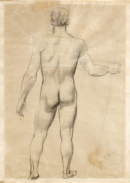 Achille Funi, ‘Nudo maschile’, 1930