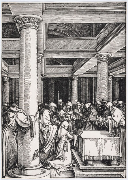 Albrecht Dürer, ‘The Presentation of Christ in the Temple, from: "The Life of the Virgin"’, 1505