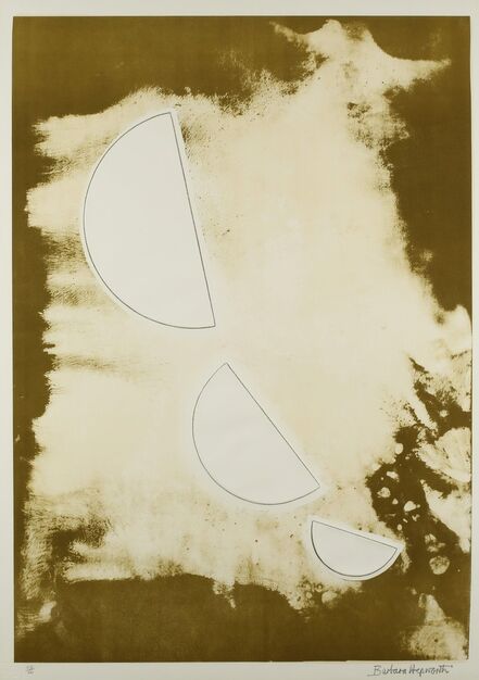 Barbara Hepworth, ‘Desert Forms (from Aegean Suite)’, 1970-1971
