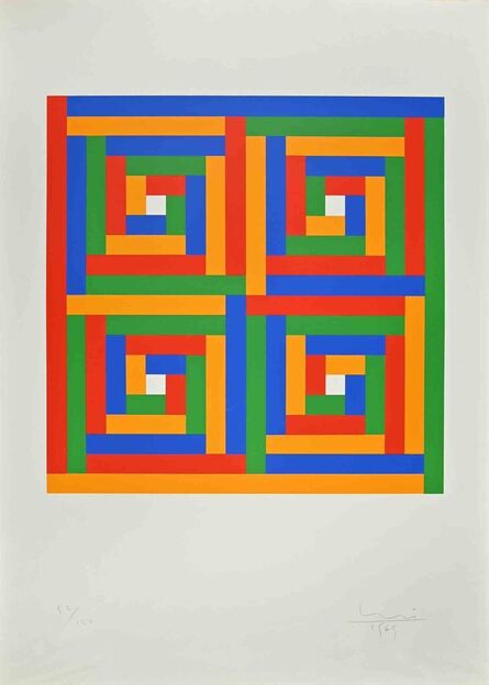 Max Bill, ‘Concentric squares ’, 1969