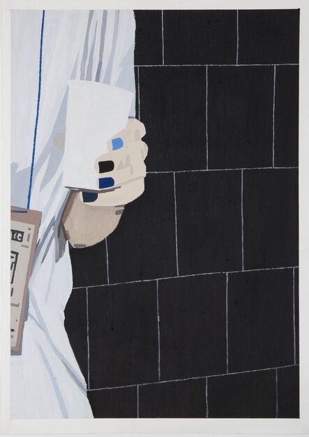 Andrea Carpita, ‘Untitled (Black Bathroom)’, 2020