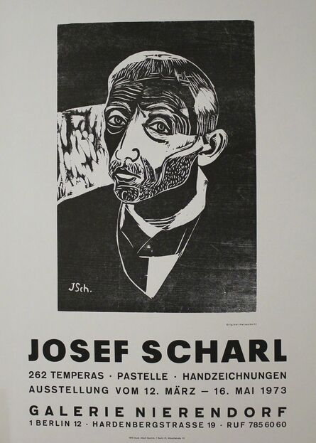 Josef Scharl, ‘Männerbildnis’, 1935