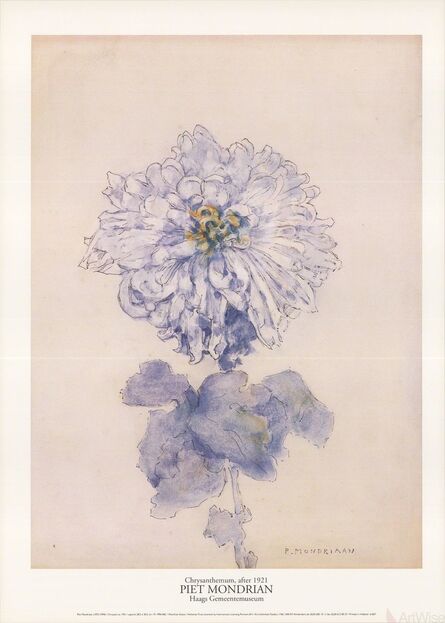 Piet Mondrian, ‘Chrysanthemum’, 1996