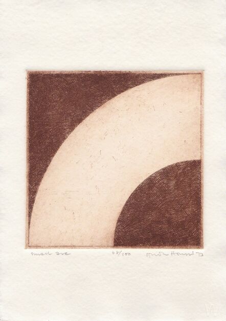 Gordon House, ‘Small Arc (from eighteen small prints)’, 1973