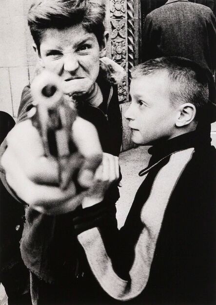 William Klein, ‘Gun I, New York’, 1955