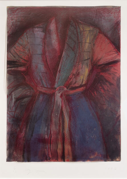Jim Dine, ‘Red Robe in France’, 1985-1986