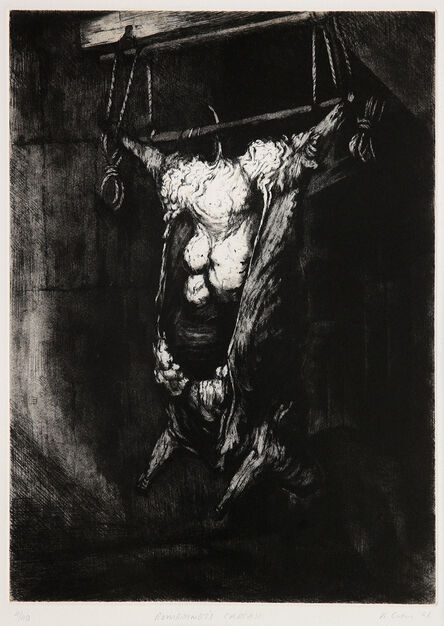 Ken Currie, ‘Rembrandt's Carcass’, 1991