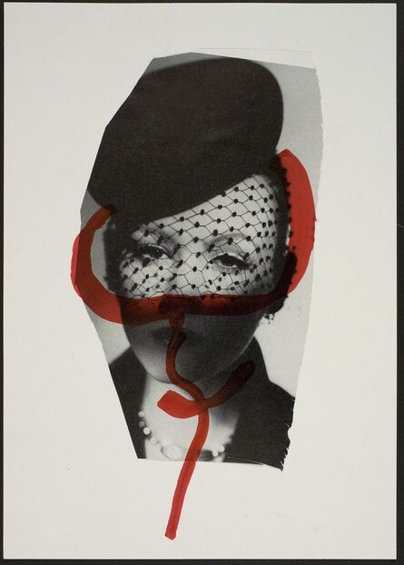 Lene Adler Petersen, ‘One of a total of 484 works from the series Cuttings on Paper with the Female Sign’, 1974