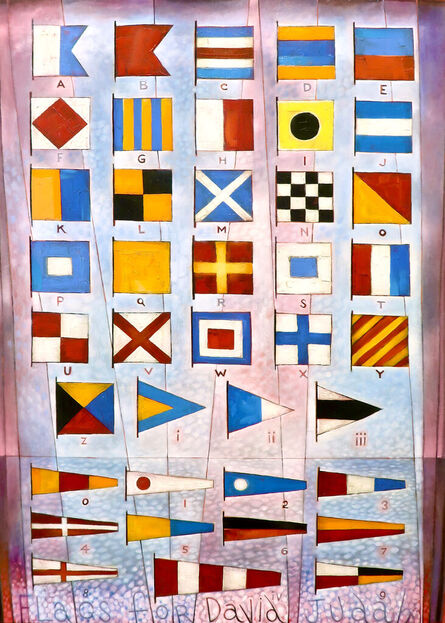 David Blackwood, ‘Flags for David Judah’, 2008
