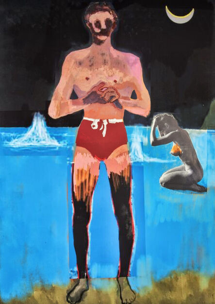 Peter Doig, ‘Bather for Secession’, 2020