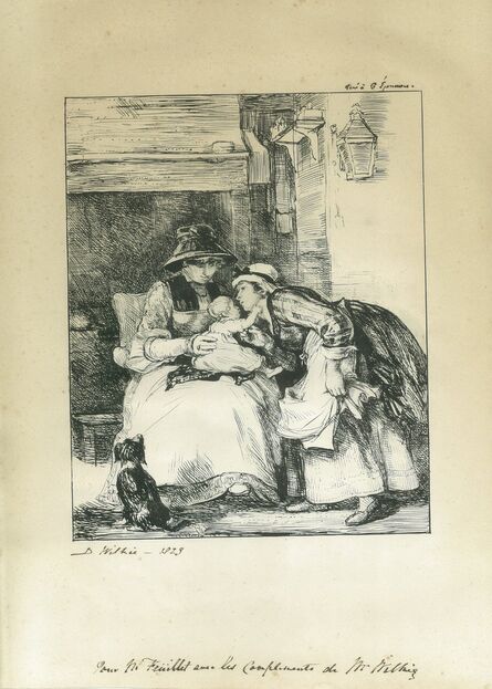 Sir David Wilkie, ‘Kissing the Child ’, 1823