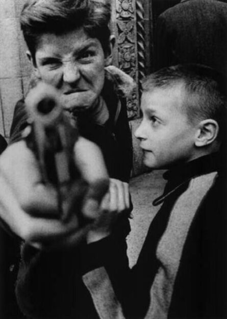William Klein, ‘Gun 1, New York’, 1954/55