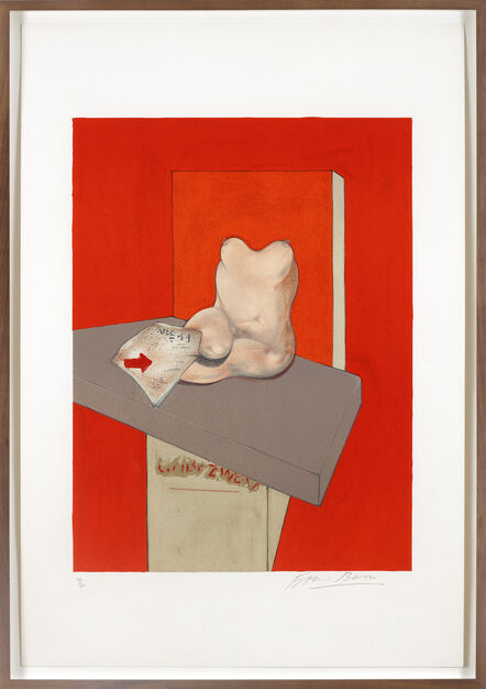 Francis Bacon, ‘Étude du corps humain d’après Ingres after Study of a Human Body after Ingres 1982’, 1984