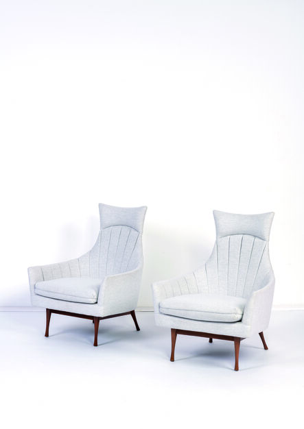 Paul McCobb for Widdicom Miller, ‘Pair of lounge chairs’, vers 1950