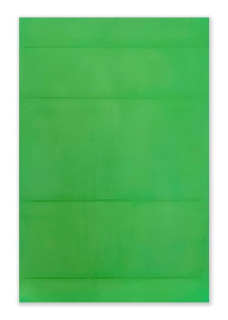 Jeff Kellar, ‘Lined Space Green 3’, 2020