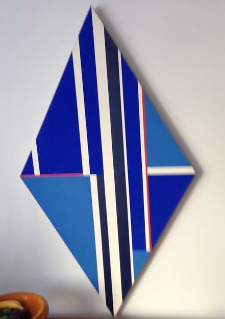 Ilya Bolotowsky, ‘Blue Rhomb’, 1976