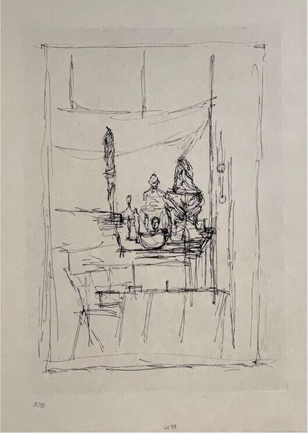 Alberto Giacometti, ‘La magie quotidienne (l'atelier)’, 1963