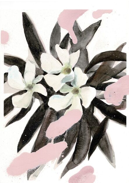 Una Ursprung, ‘White flowers, Spring aura #3’, 2021