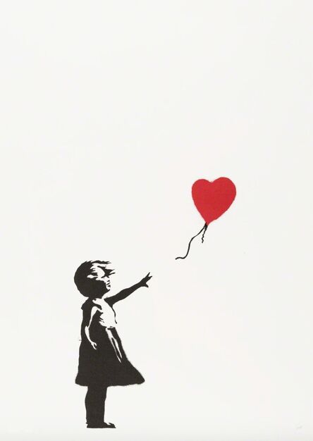 Banksy, ‘Girl With Balloon - Unsigned’, 2004