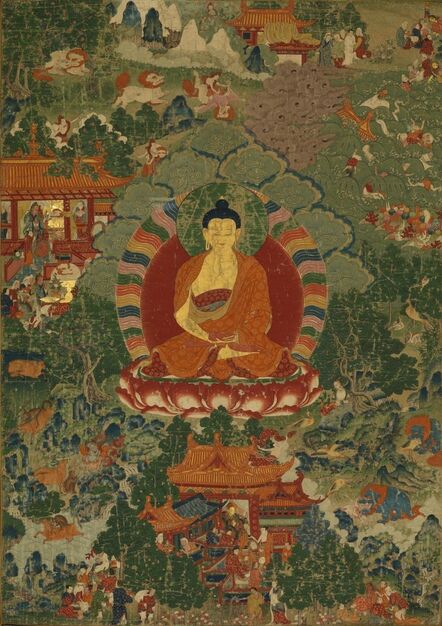 ‘Previous Lives (Jataka) of  Buddha Shakyamuni’, 18th century