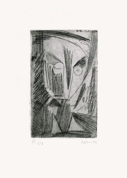 Asger Jorn, ‘Dépression soutenue’, 1944