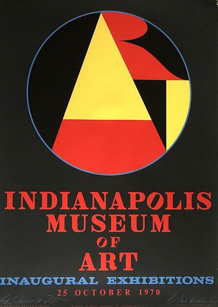 Robert Indiana, ‘ART (Hand Signed & Dedicated)’, 1970