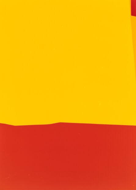 Frank Mädler, ‘Gelb, Rot, oben rechts Rot’, 2020