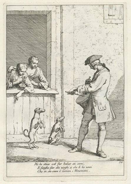 Gaetano Zompini, ‘Marcer (Draper)’, published 1753