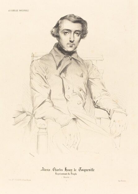 Théodore Chassériau, ‘Alexis Charles Henry de Tocqueville’, 1848