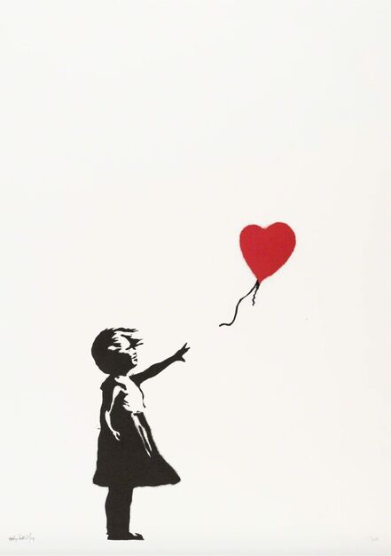 Banksy, ‘Girl With Balloon - Signed ’, 2004