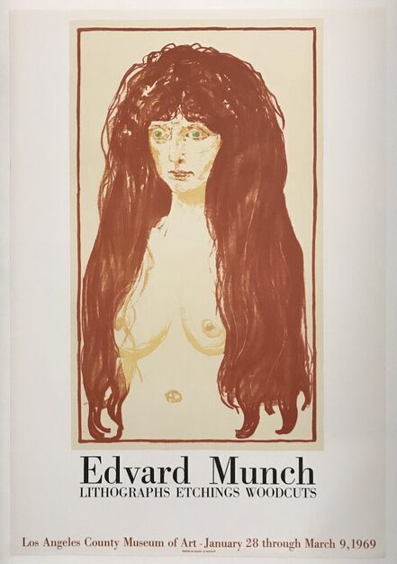 Edvard Munch, ‘LACMA 1’, 1969