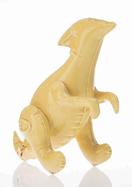 Brett Kern, ‘Inflatable Parasaurolophus (Yellow)’, 2022
