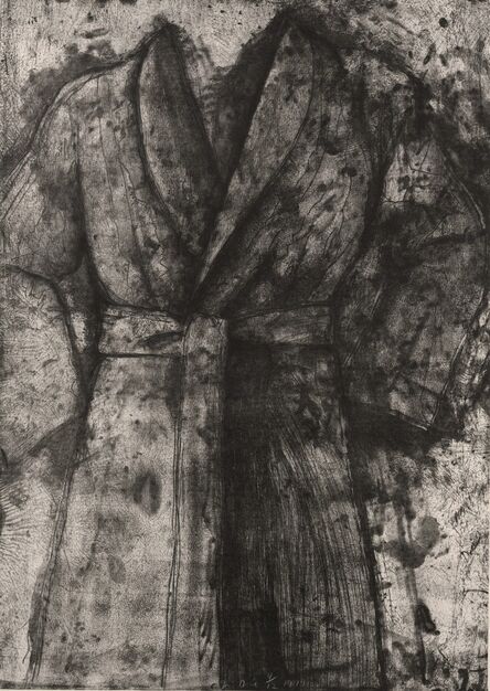 Jim Dine, ‘Black and White Robe’, 1977