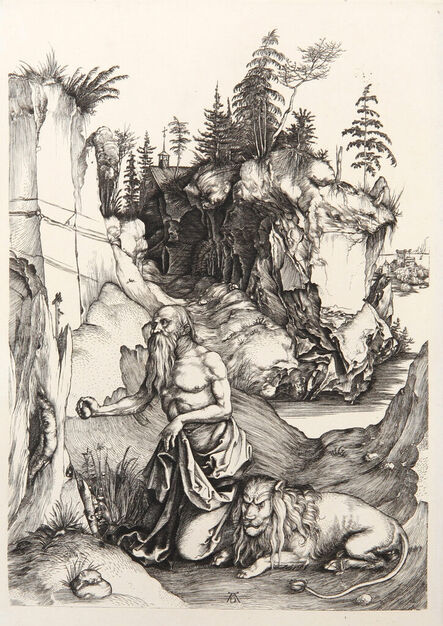 Albrecht Dürer, ‘Saint Jerome en Penitence’, 1873