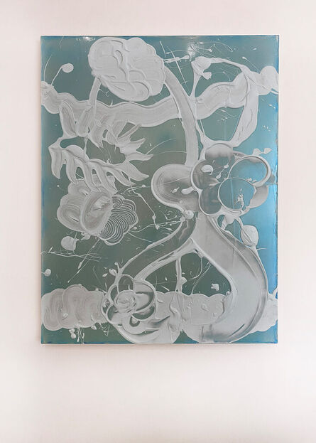 Catherine Howe, ‘Blue Mica Painting, No. 2’, 2019
