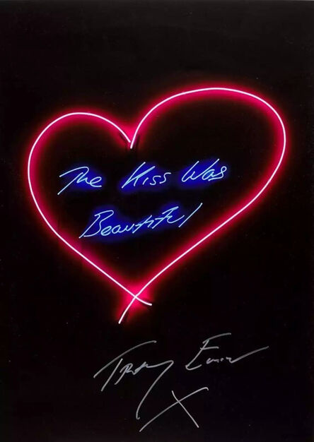 Tracey Emin, ‘THE KISS WAS BEAUTIFUL , Framed ’, 2016