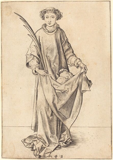 Martin Schongauer, ‘Saint Stephen’, ca. 1490/1491