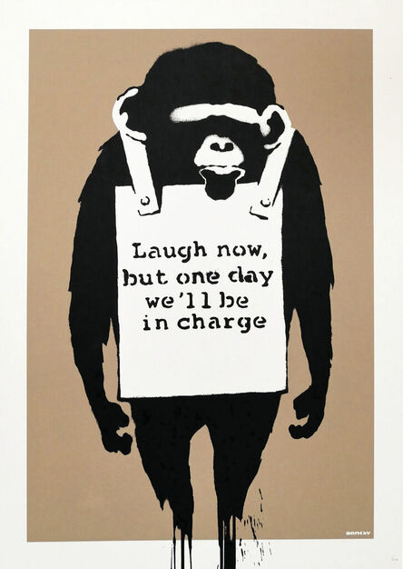 Banksy, ‘Laugh Now (Unsigned)’, 2003