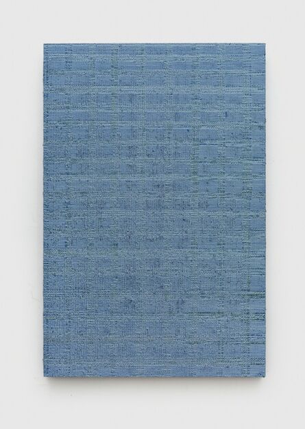 Chi Qun 迟群, ‘Intersection - Blue & Grey’, 2017