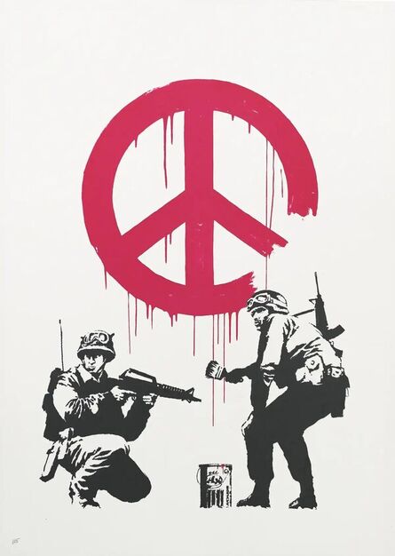 Banksy, ‘CND Soldiers’, 2003