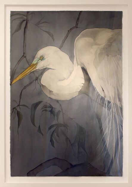 Heather Lancaster, ‘Great White Egret’, 2017