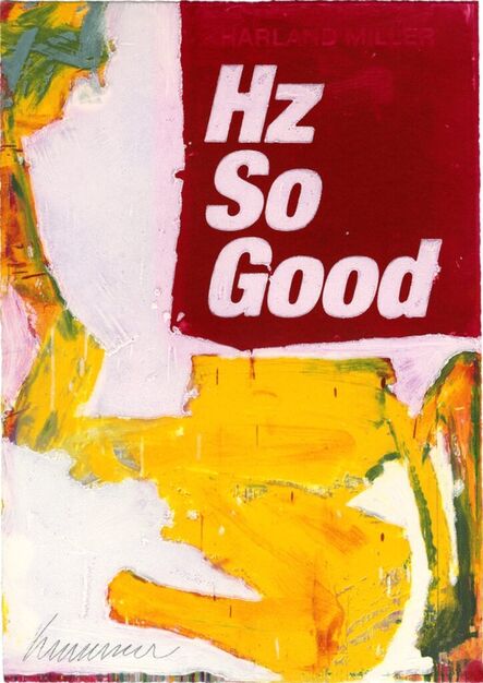 Harland Miller, ‘Hz So Good’, 2022
