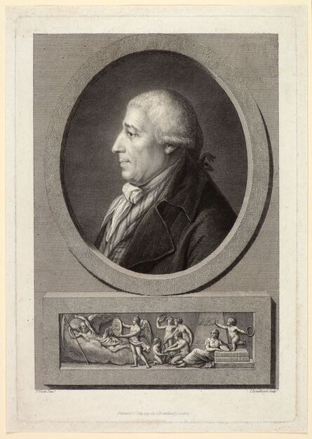 Jacques Bouillard, ‘Portrait of the Engraver Francesco Bartolozzi’, 1797