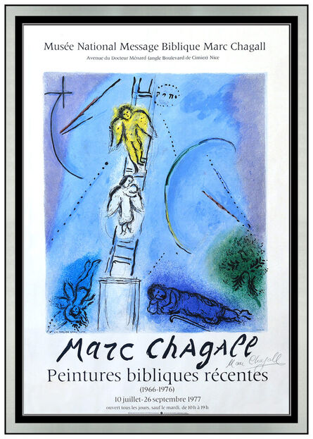 Marc Chagall, ‘Peintures Bibliques Recentes’, 1977