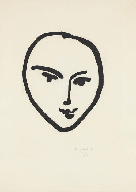 Henri Matisse, ‘Nadia. Masque souriant’, 1948