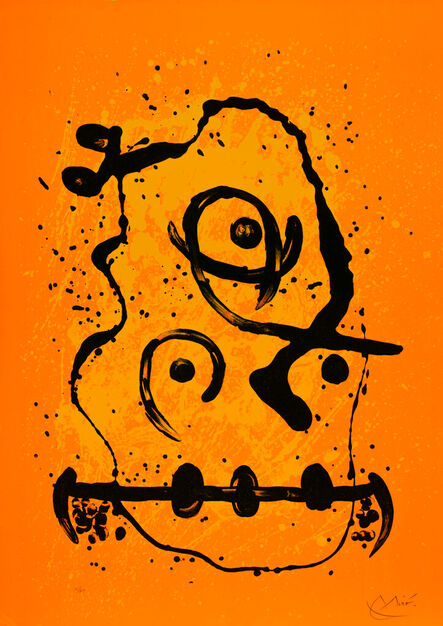 Joan Miró, ‘Le Polyglotte Orange (M.603)’, 1969