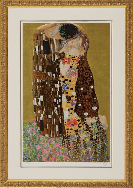 Gustav Klimt, ‘The kiss’, 1970-1980