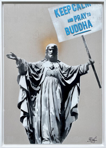Być, ‘Keep calm and pray to Buddha’, 2020
