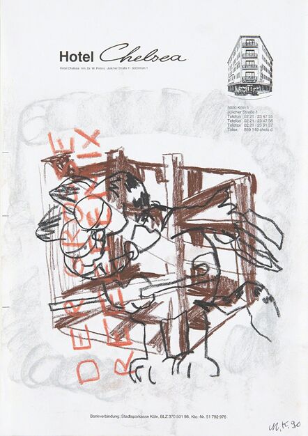 Martin Kippenberger, ‘Untitled (Garfield)’, 1990